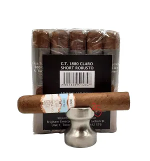 Casa Turrent 1880 Claro Short Robusto... SAVE 10% ON A BUNDLE OF 10