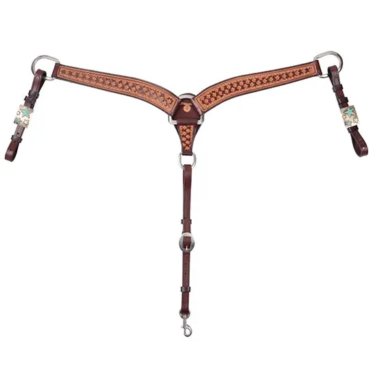 Circle Y Saddlery Saturn Rising Breast Collar