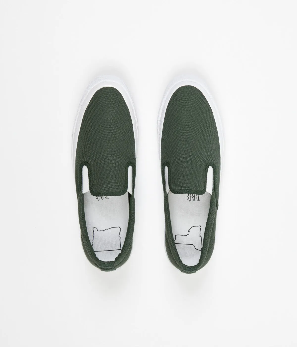 Converse Aaron Herrington '67 Deckstar Slip On Shoes - Shadow Fir / Shadow Fir
