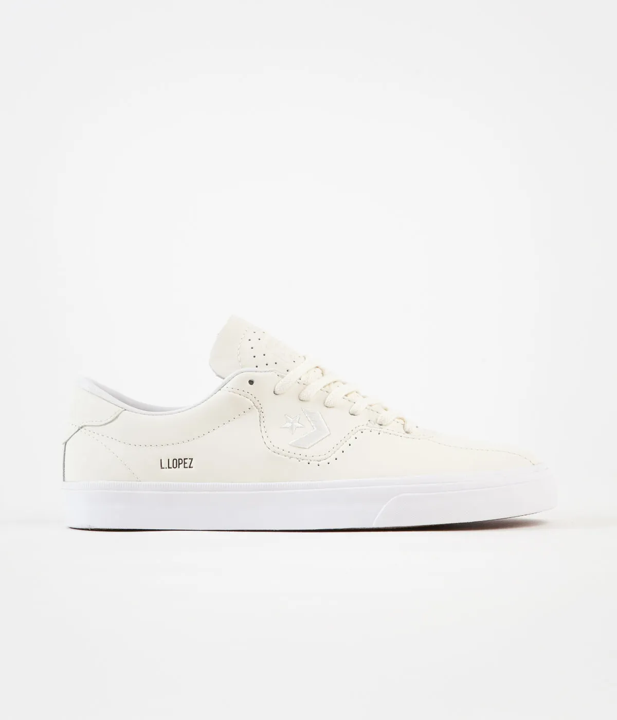 Converse Louie Lopez Pro Ox Shoes - Egret / Egret / White