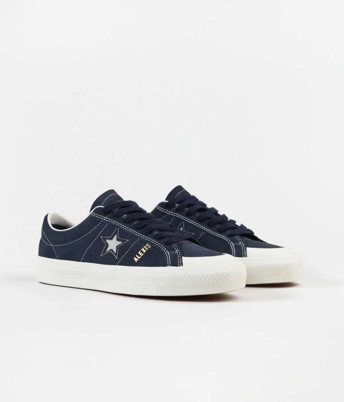 Converse One Star Pro Ox Alexis Sablone Shoes - Obsidian / Egret / Egret