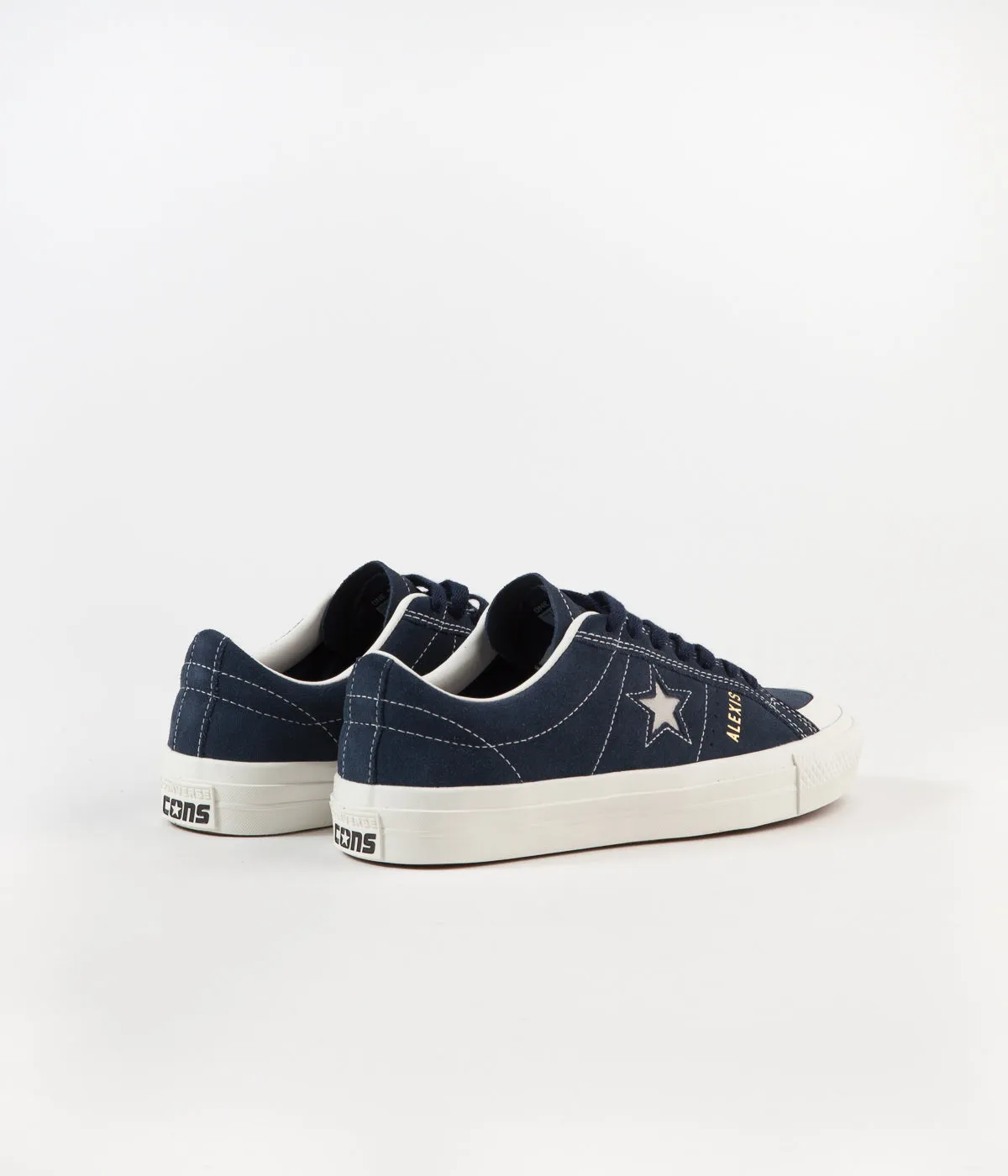 Converse One Star Pro Ox Alexis Sablone Shoes - Obsidian / Egret / Egret