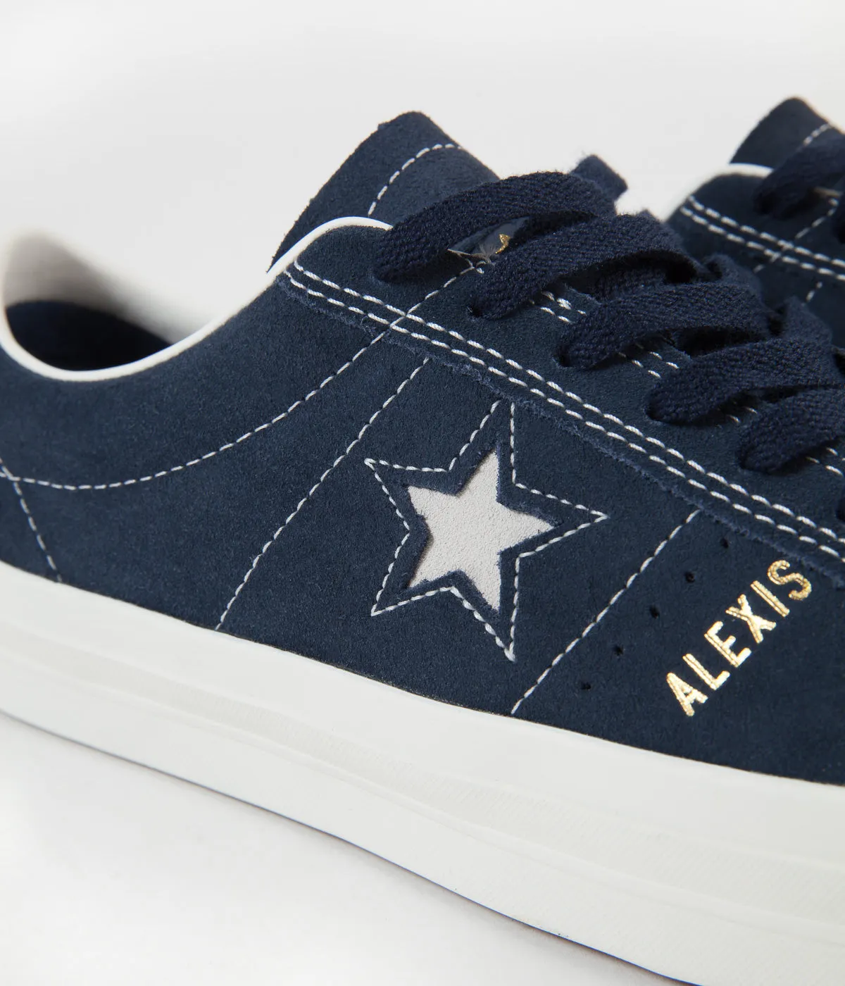 Converse One Star Pro Ox Alexis Sablone Shoes - Obsidian / Egret / Egret