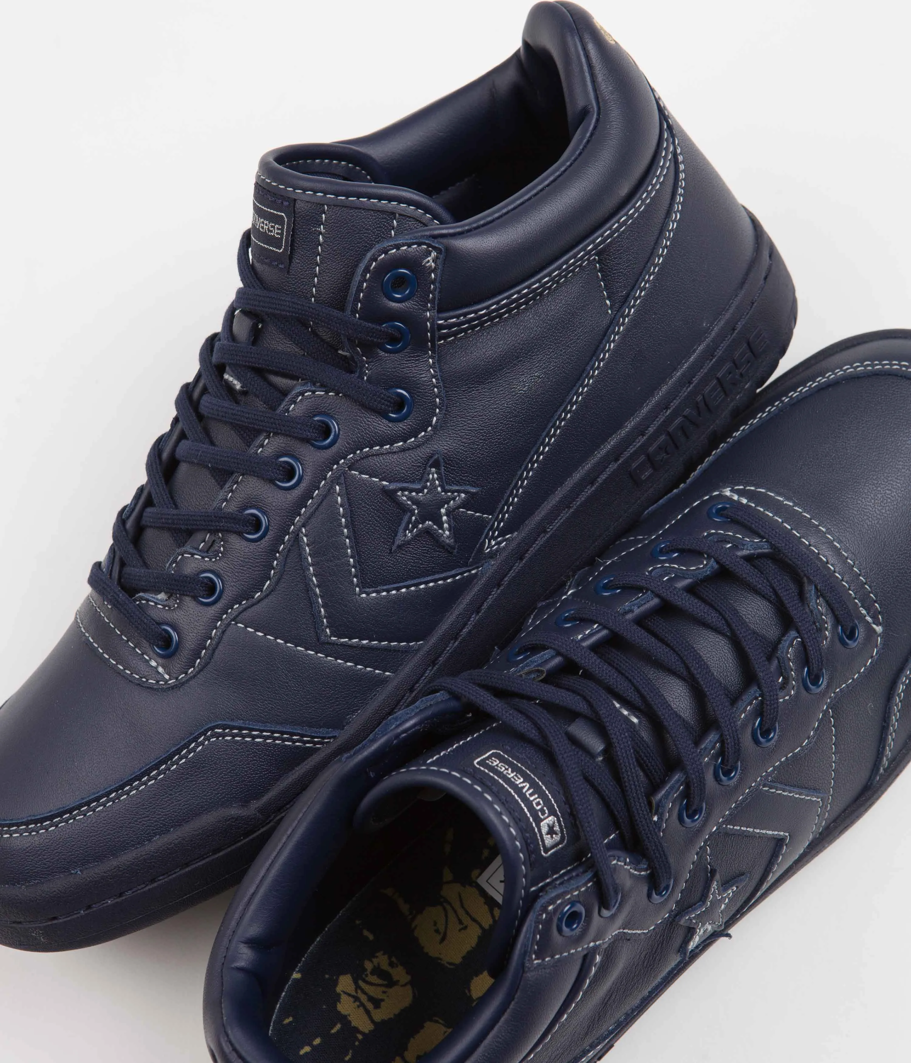 Converse Sage Elsesser Fastbreak Pro Mid Shoes - Obsidian / Navy / Obsidian
