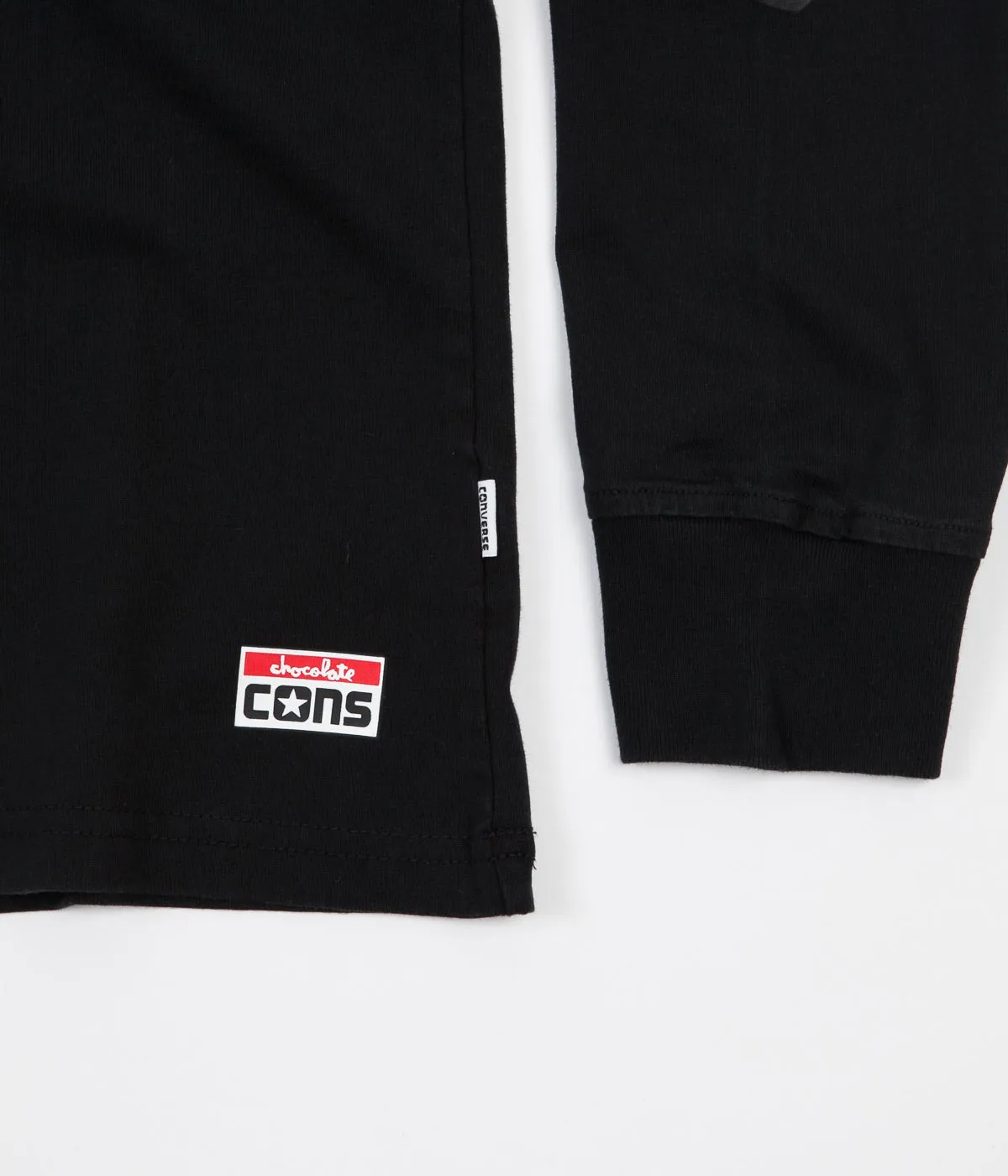 Converse x Chocolate Long Sleeve T-Shirt - Black