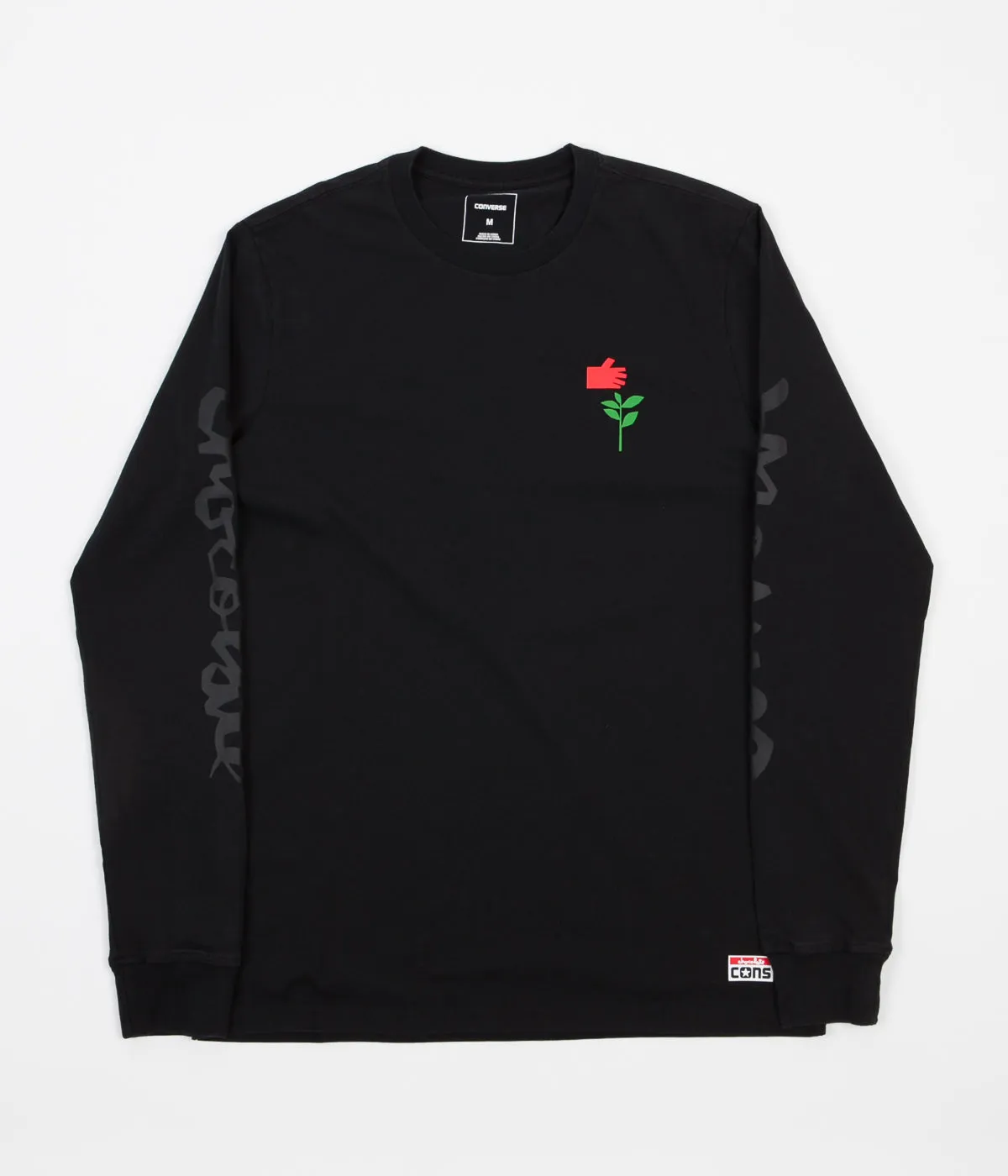 Converse x Chocolate Long Sleeve T-Shirt - Black