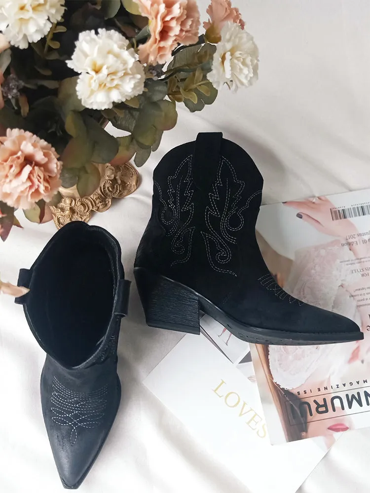 Cowboy Ankle Boots