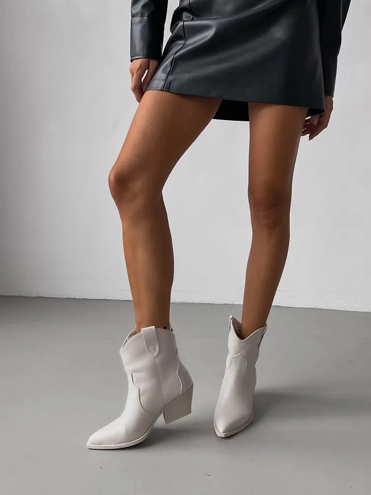 Cowboy Ankle Boots