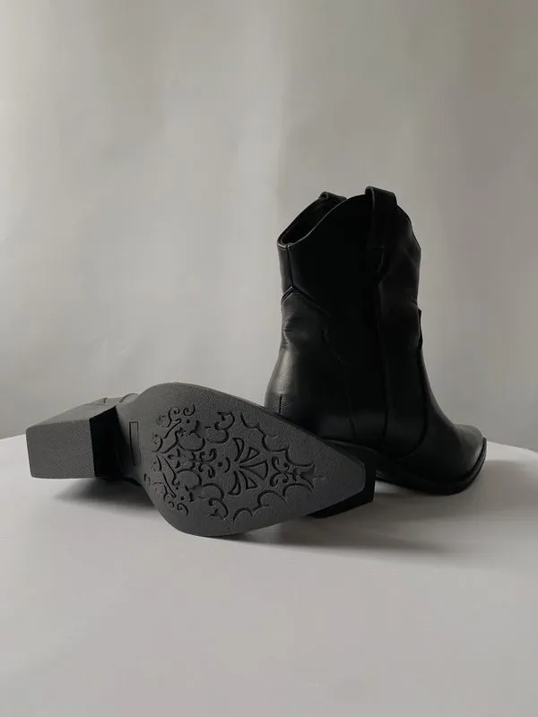 Cowboy Ankle Boots