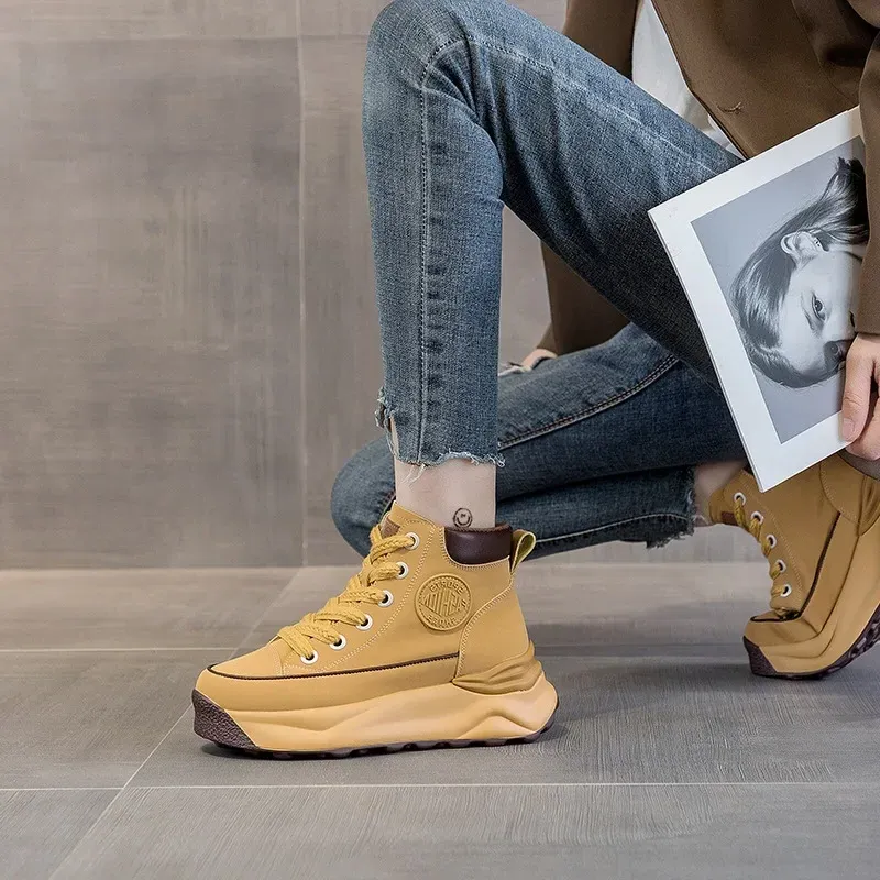Crest Platform Booties