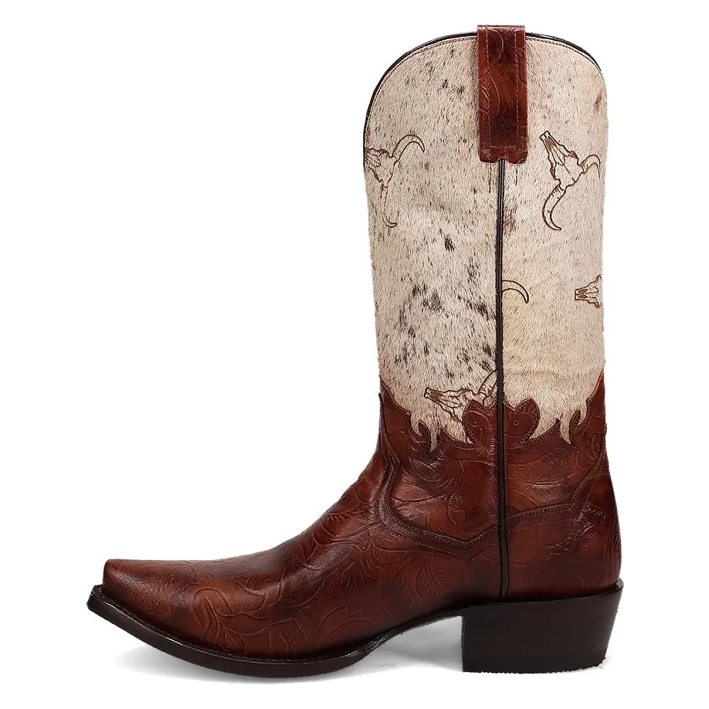 Dan Post Men's Rodeo Hair on Leather Boots DP80516