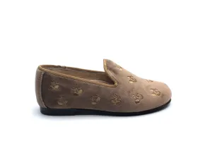 Don Louis Taupe Mini Cherries Smoking Shoe