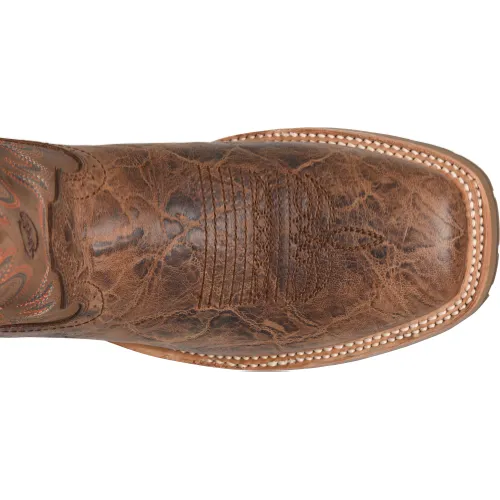 Double H Men's Bregman 12" Wide Square Toe Roper Work Boot -Brown- DH8645