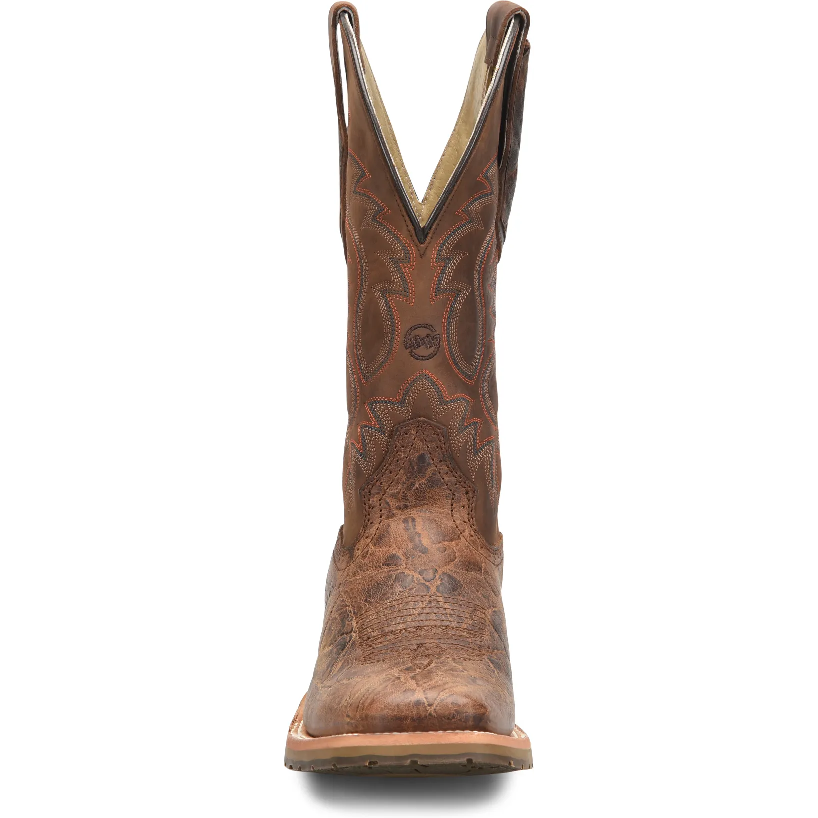 Double H Men's Bregman 12" Wide Square Toe Roper Work Boot -Brown- DH8645