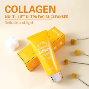 DR.RASHEL Collagen Multi-Lift Ultra Essence Facial Cleanser Face Wash 80ml DRL- 1676