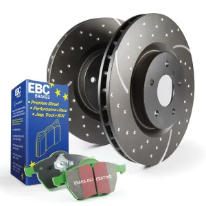 EBC Brakes S10KF1136 S10 Kits Greenstuff 2000 and GD Rotors