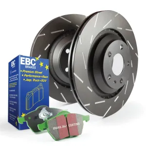 EBC Brakes S2KR2061 S2 Kits Greenstuff 2000 and USR Rotors