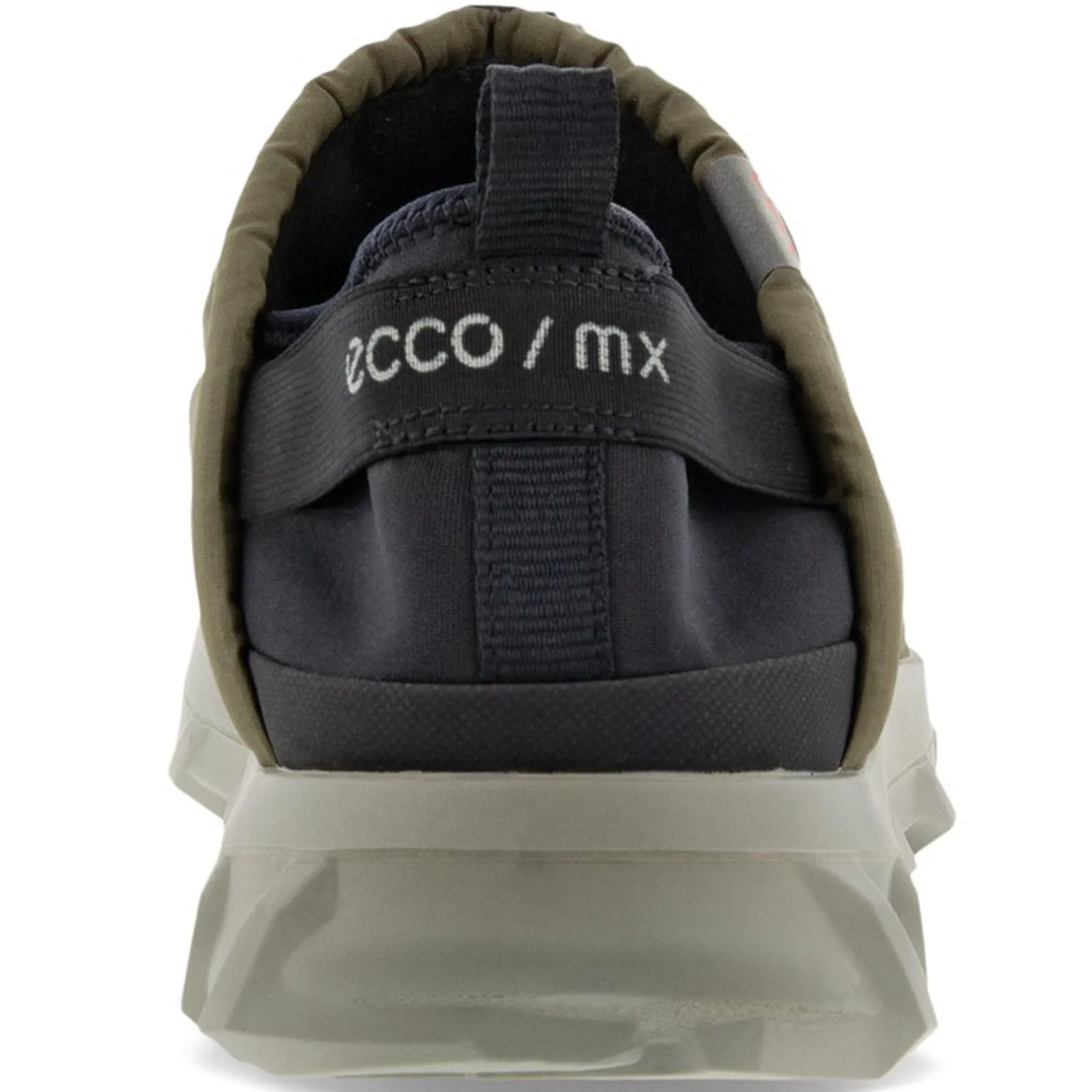 ECCO Womens MX Quilted Fleece Lined Slip On Plimsolls - Tarmac
