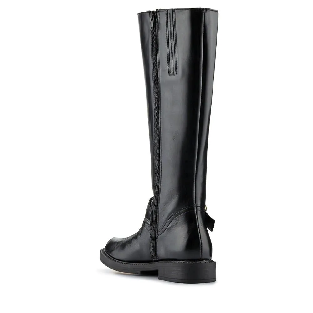 Elisha Leather Long Boots - ELISHA / 326 063