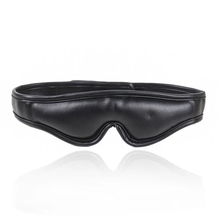 Eye-Catching Black Padded Blindfold
