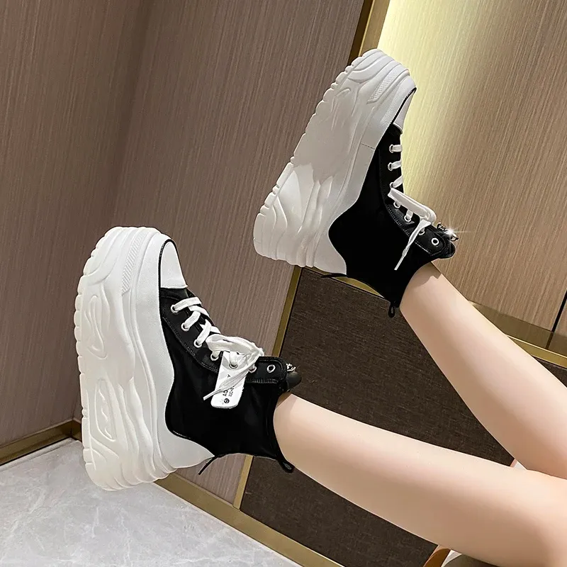 Flutterby Platform Ankle Sneakers