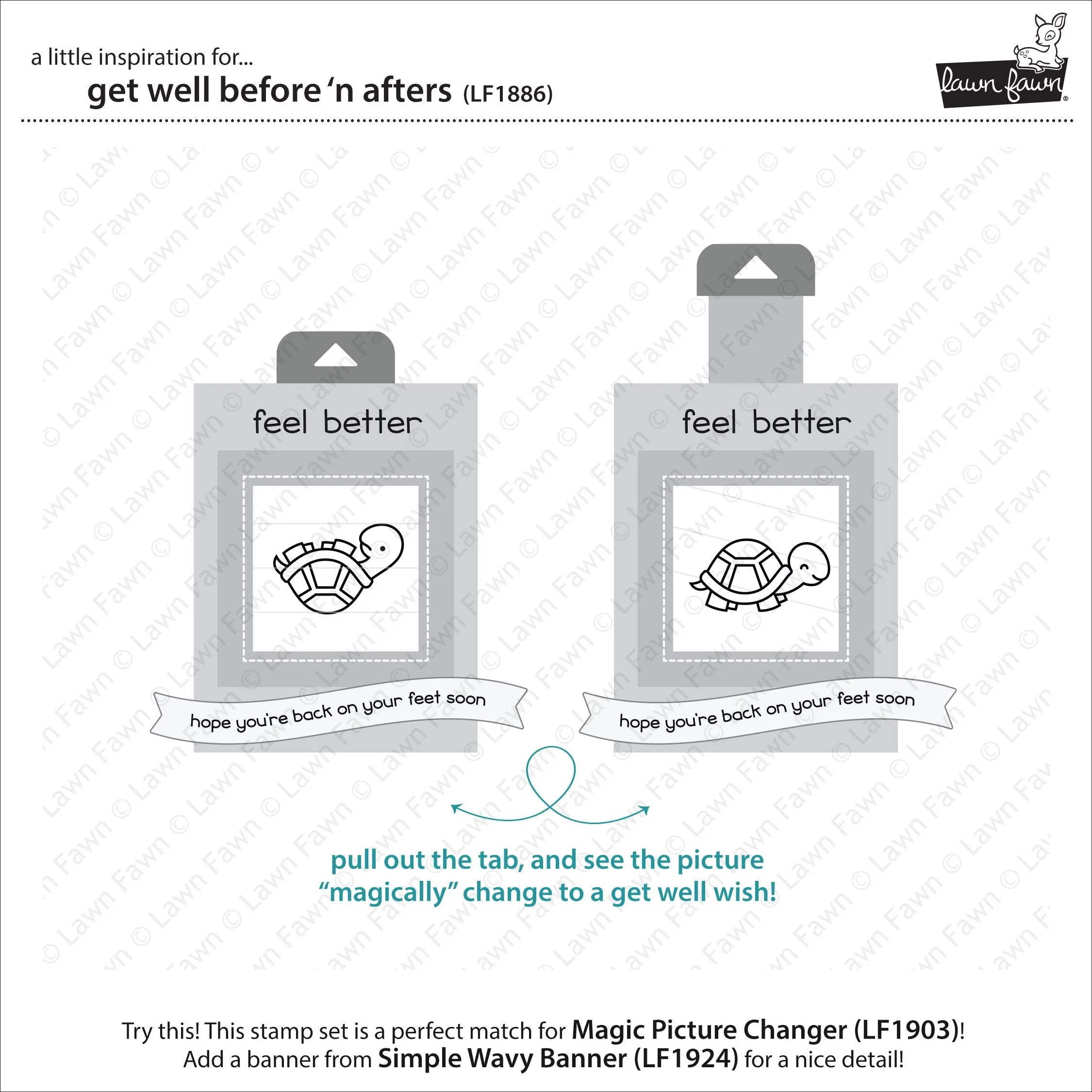 get well before 'n afters