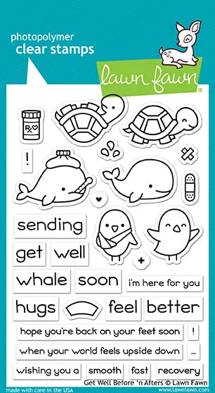 get well before 'n afters