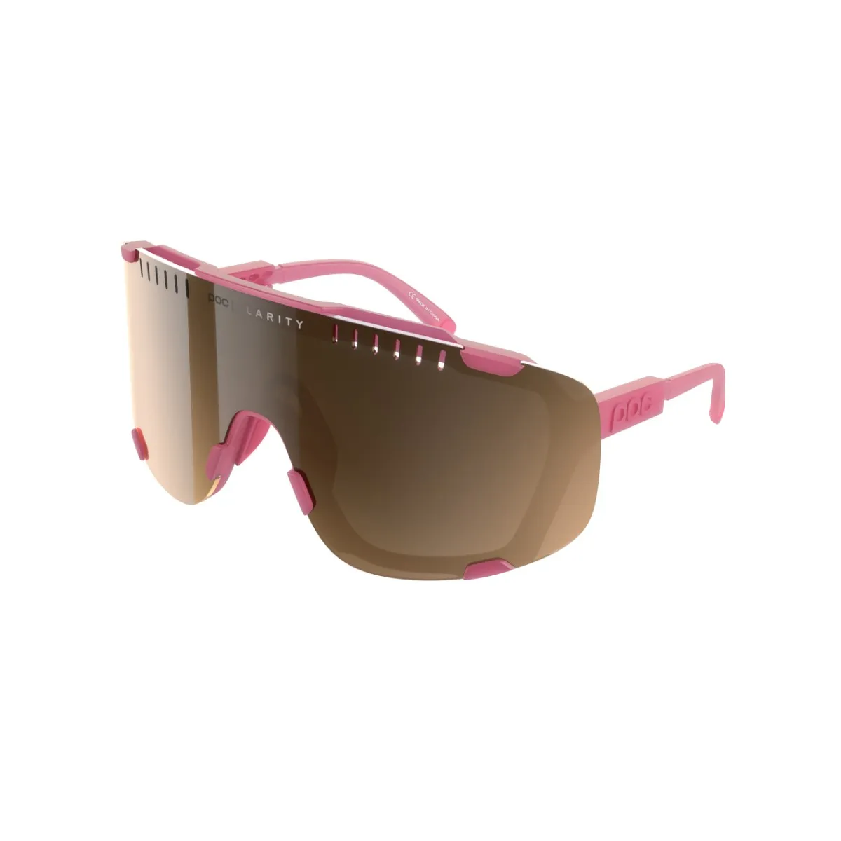 Glasses POC Devour Pink Brown Lenses