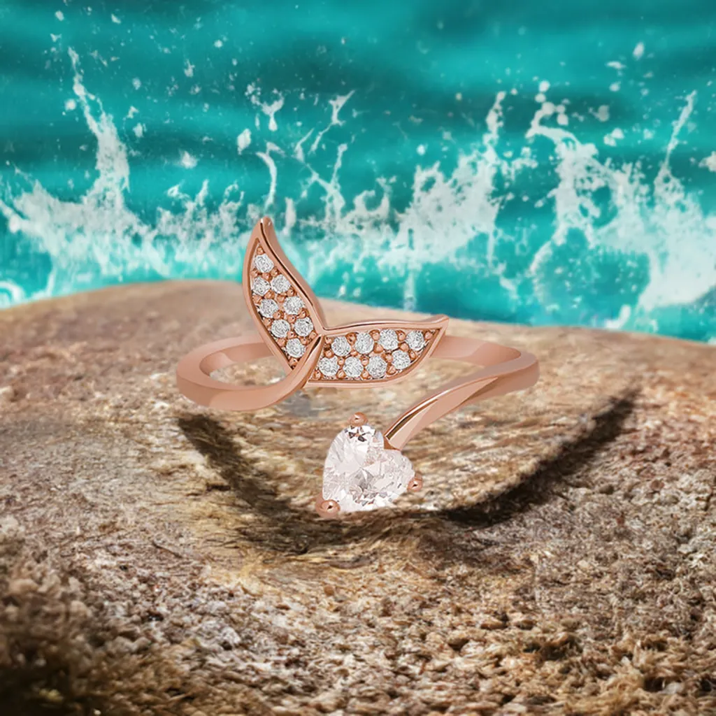 Gold Mermaid Ring