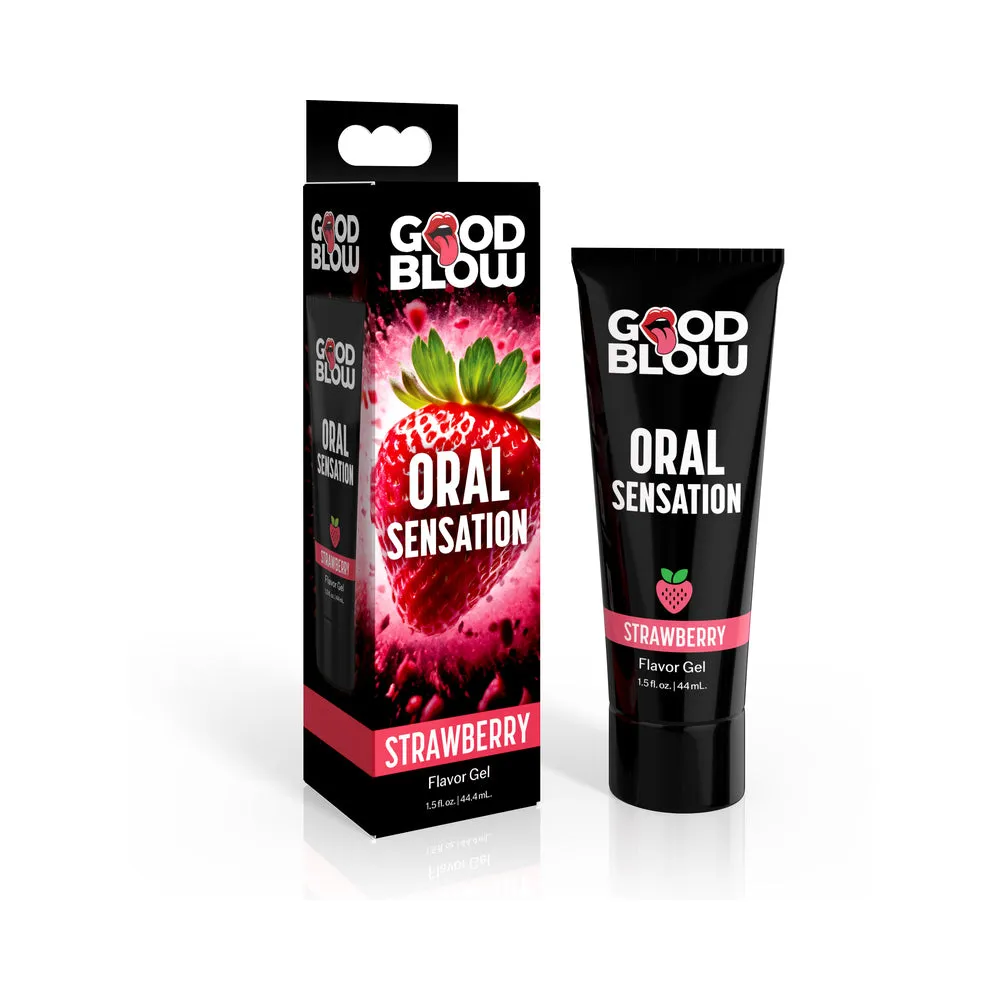 Good Blow Oral Sensation Gel Strawberry/Cotton Candy POP Display