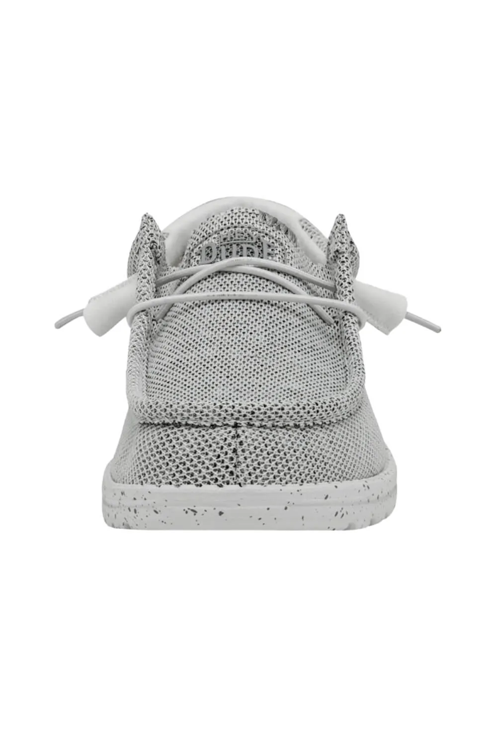 HEYDUDE Men’s Wally Sox Shoes in Stone White | 40019-1KA