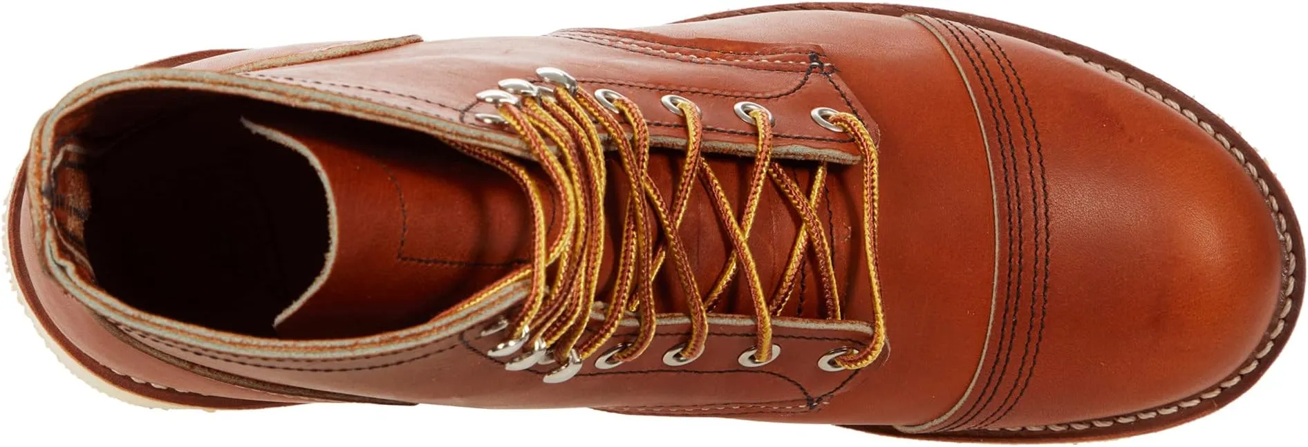 Iron Ranger Traction Tred Red Wing Heritage Lace-Up Boot in Oro Legacy