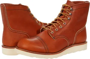 Iron Ranger Traction Tred Red Wing Heritage Lace-Up Boot in Oro Legacy
