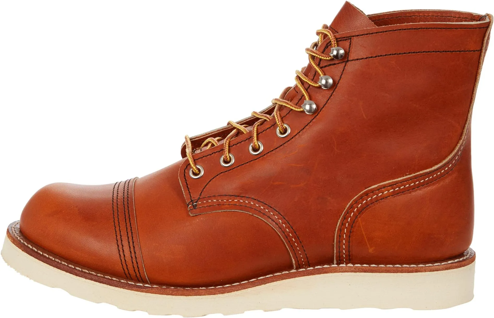 Iron Ranger Traction Tred Red Wing Heritage Lace-Up Boot in Oro Legacy