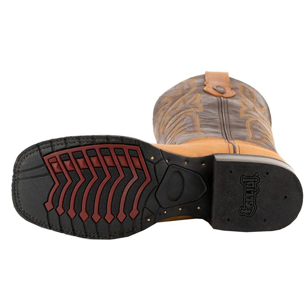 Kingstons Square Toe Cowboy Boots