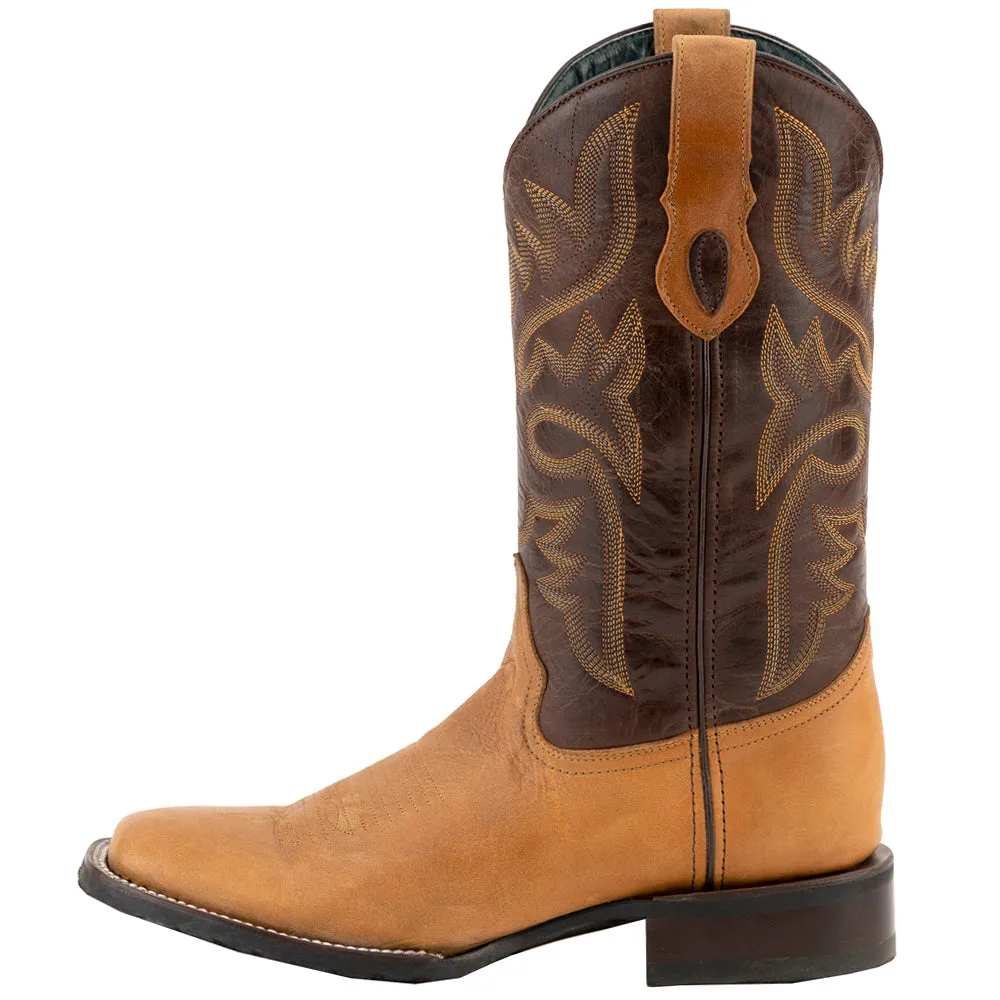 Kingstons Square Toe Cowboy Boots