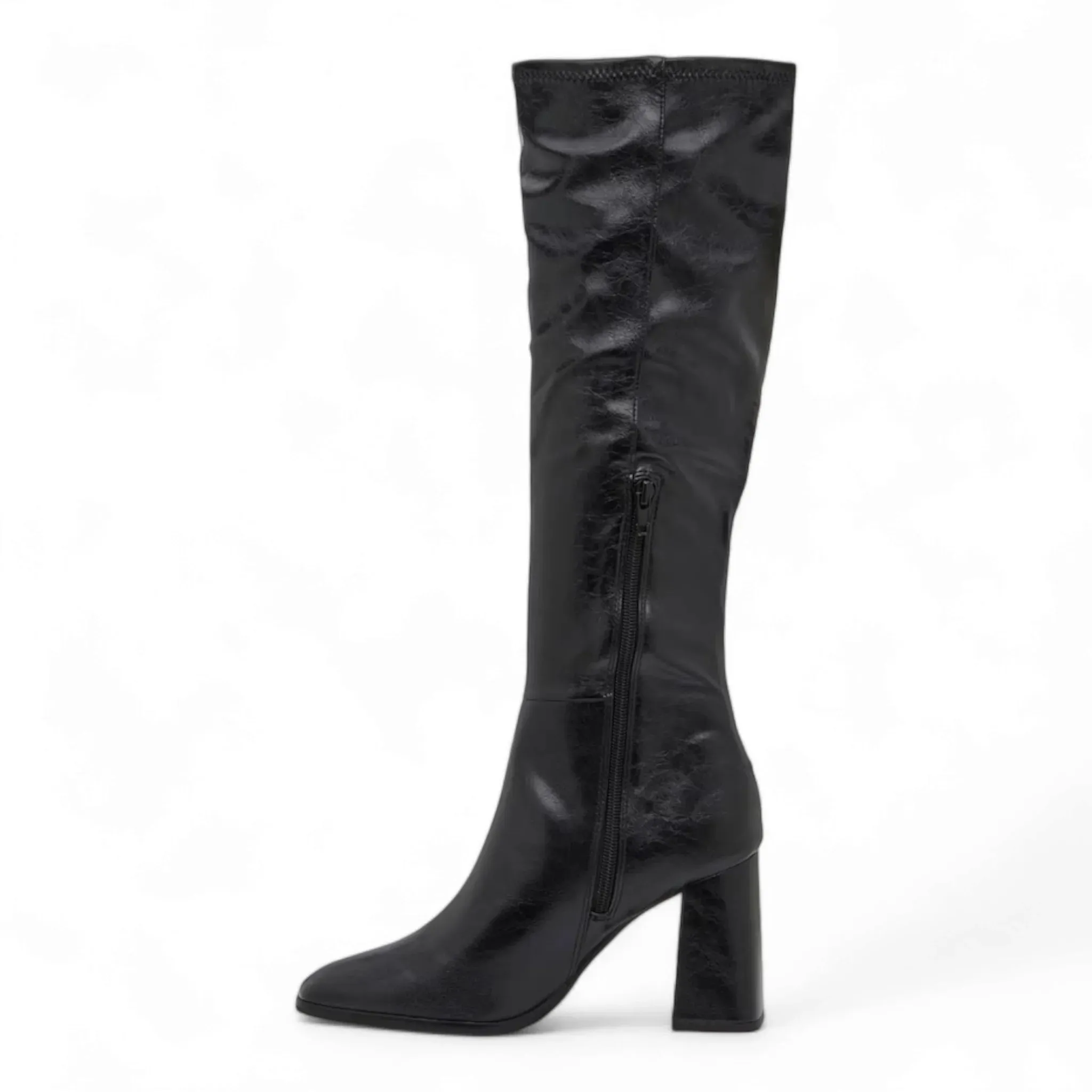 Livah Knee High Block Heel Boot