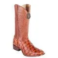Los Altos Men's Pirarucu Fish Square Toe Cowboy Boots
