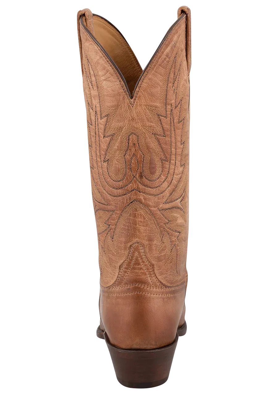 Lucchese Women's Goat Mad Dog Cowgirl Boots - Tan