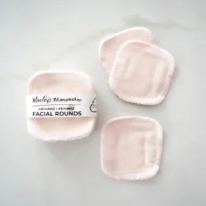Marley's Monsters 20 Facial Rounds - Blush