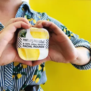 Marley's Monsters 20 Facial Rounds - Vintage Lemons