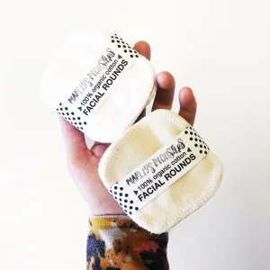 Marley's Monsters Facial Rounds - White