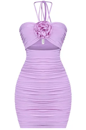 Melina halter dress (Lavender)