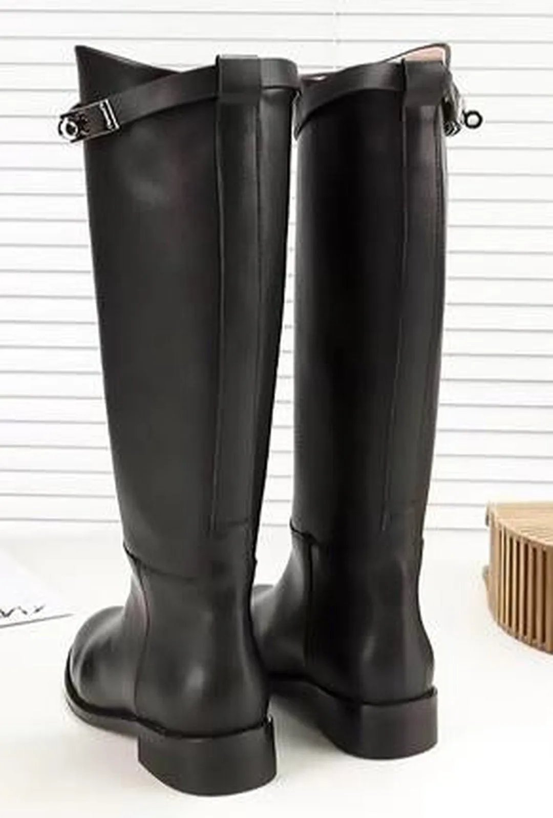 NETTY - RIDDING STYLE BOOTS