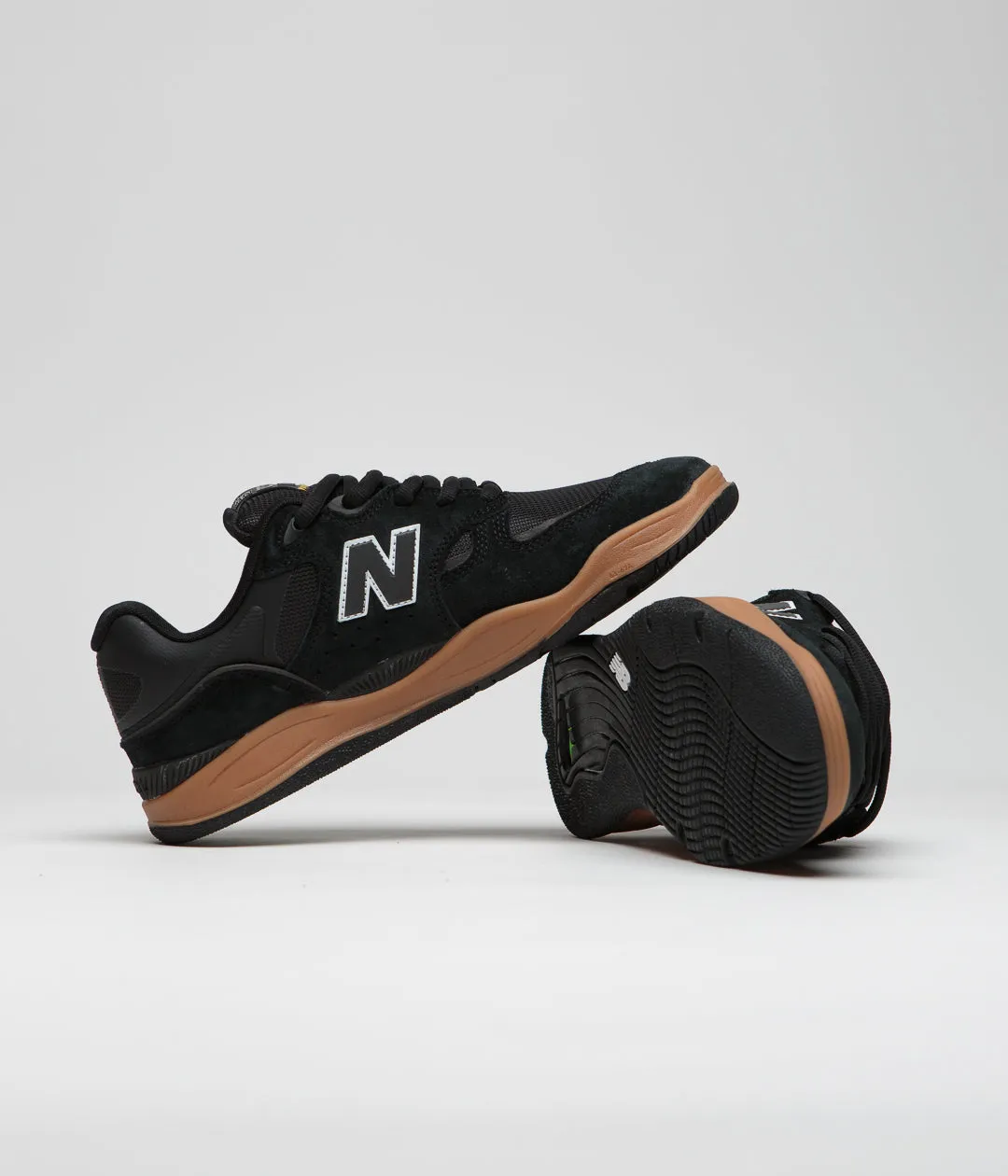 New Balance Numeric 1010 Tiago Lemos Shoes - Black / Gum