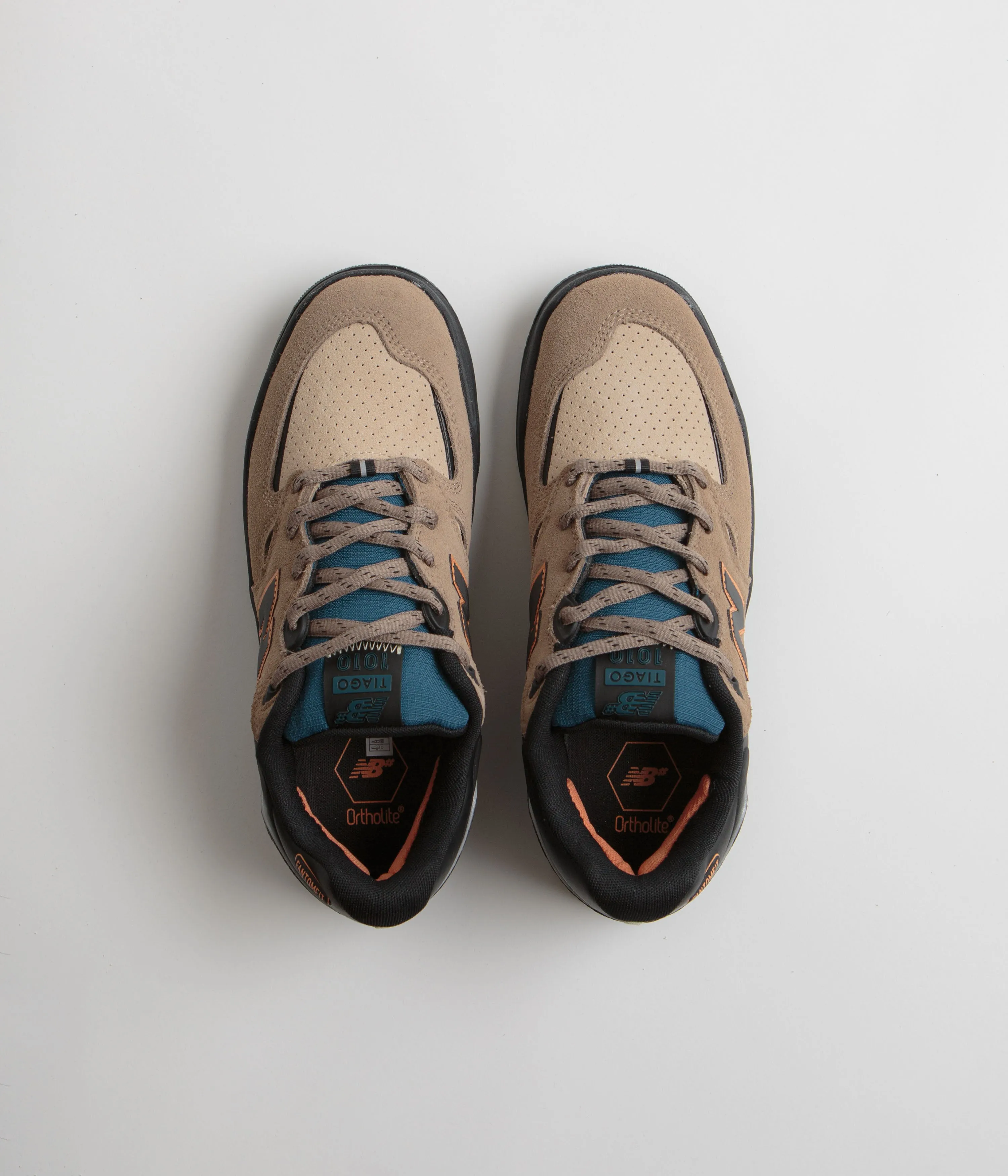New Balance Numeric 1010 Tiago Lemos Shoes - Tan / Black