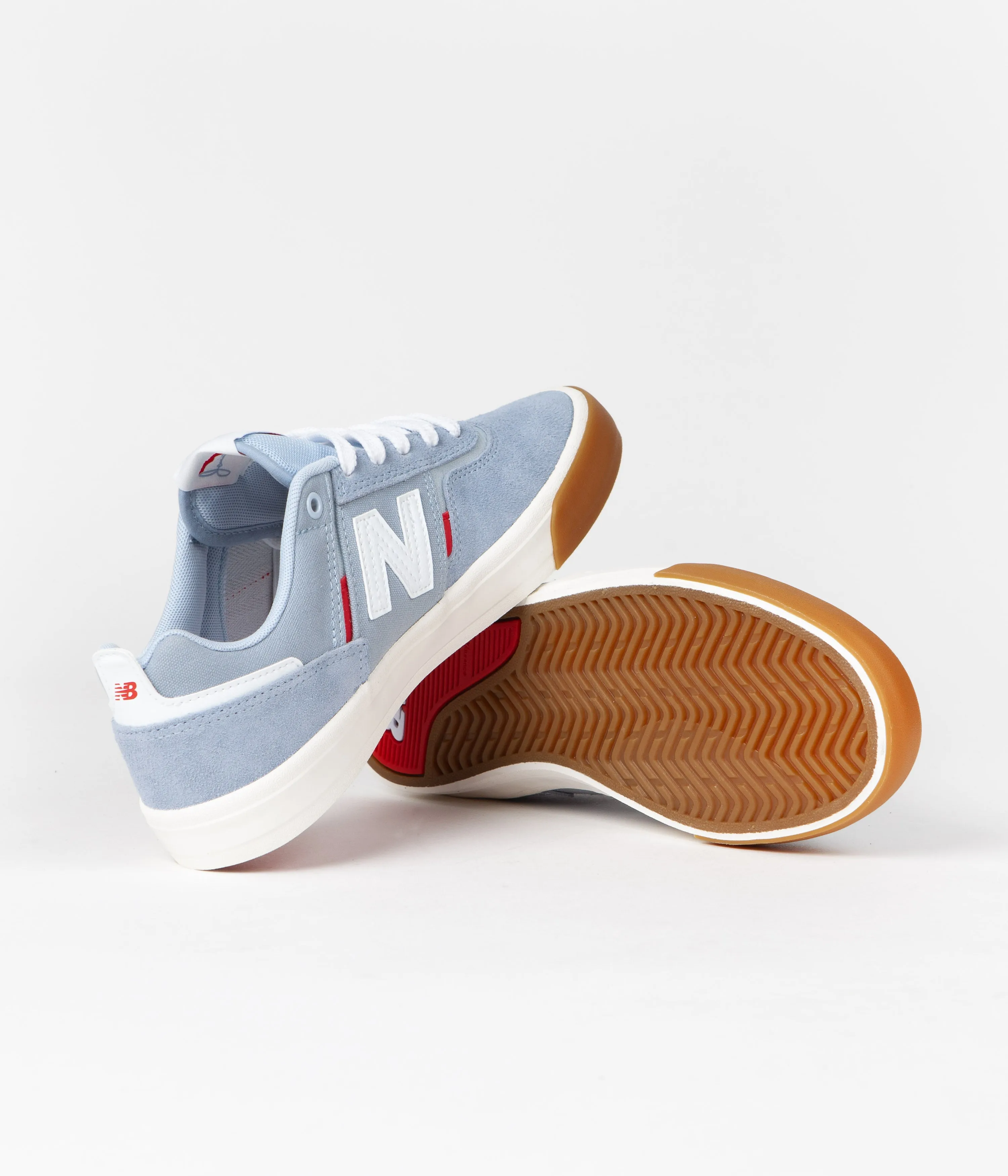 New Balance Numeric 306 Jamie Foy Shoes - Arctic / Red