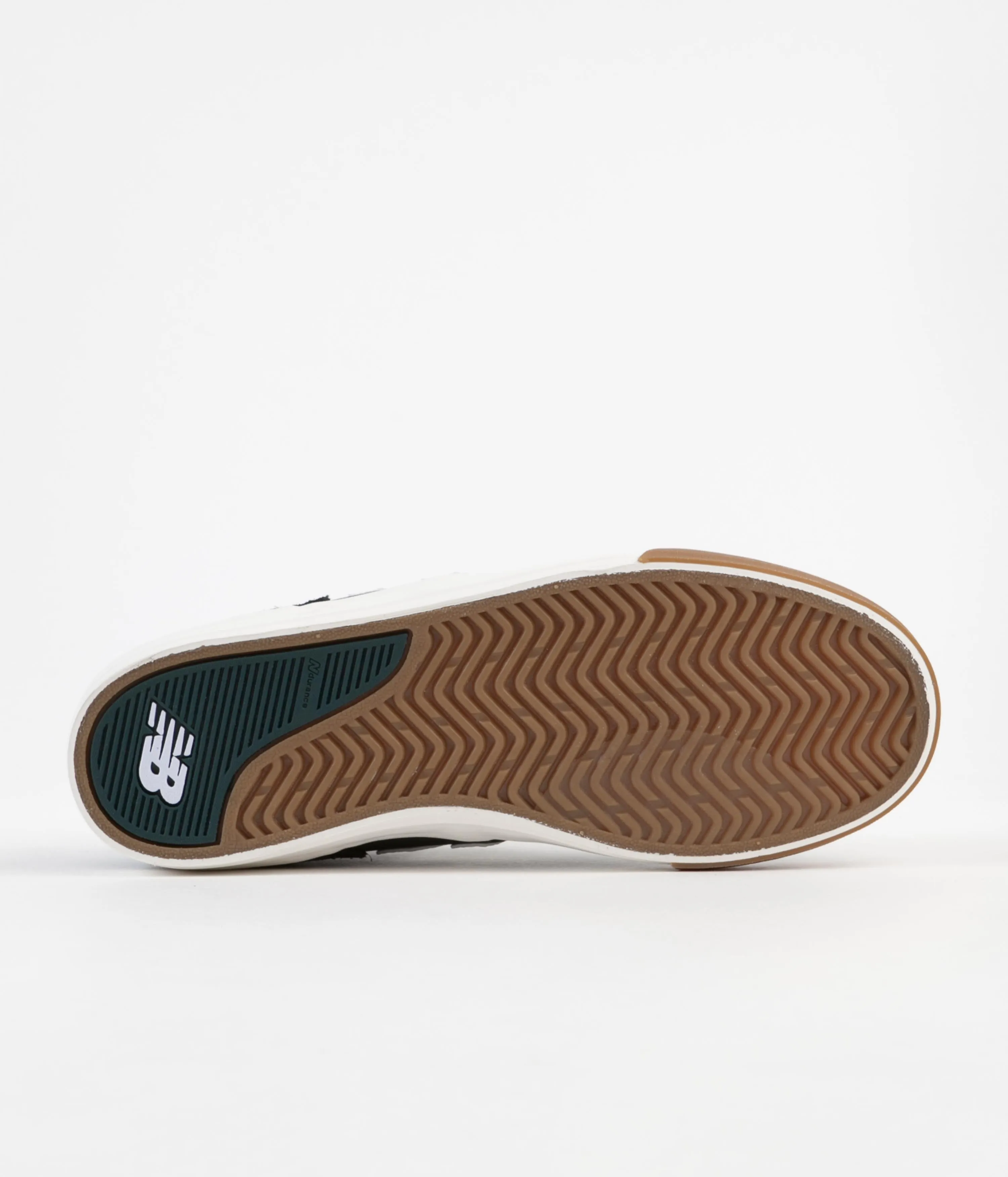 New Balance Numeric 306 Jamie Foy Shoes - Black / White / Gum