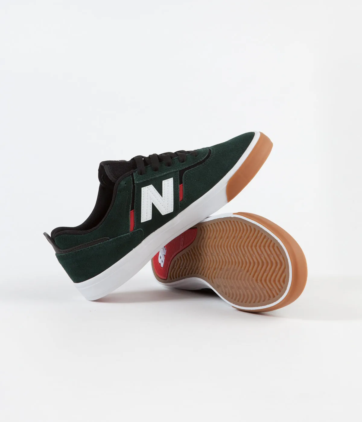 New Balance Numeric 306 Jamie Foy Shoes - Green / Red