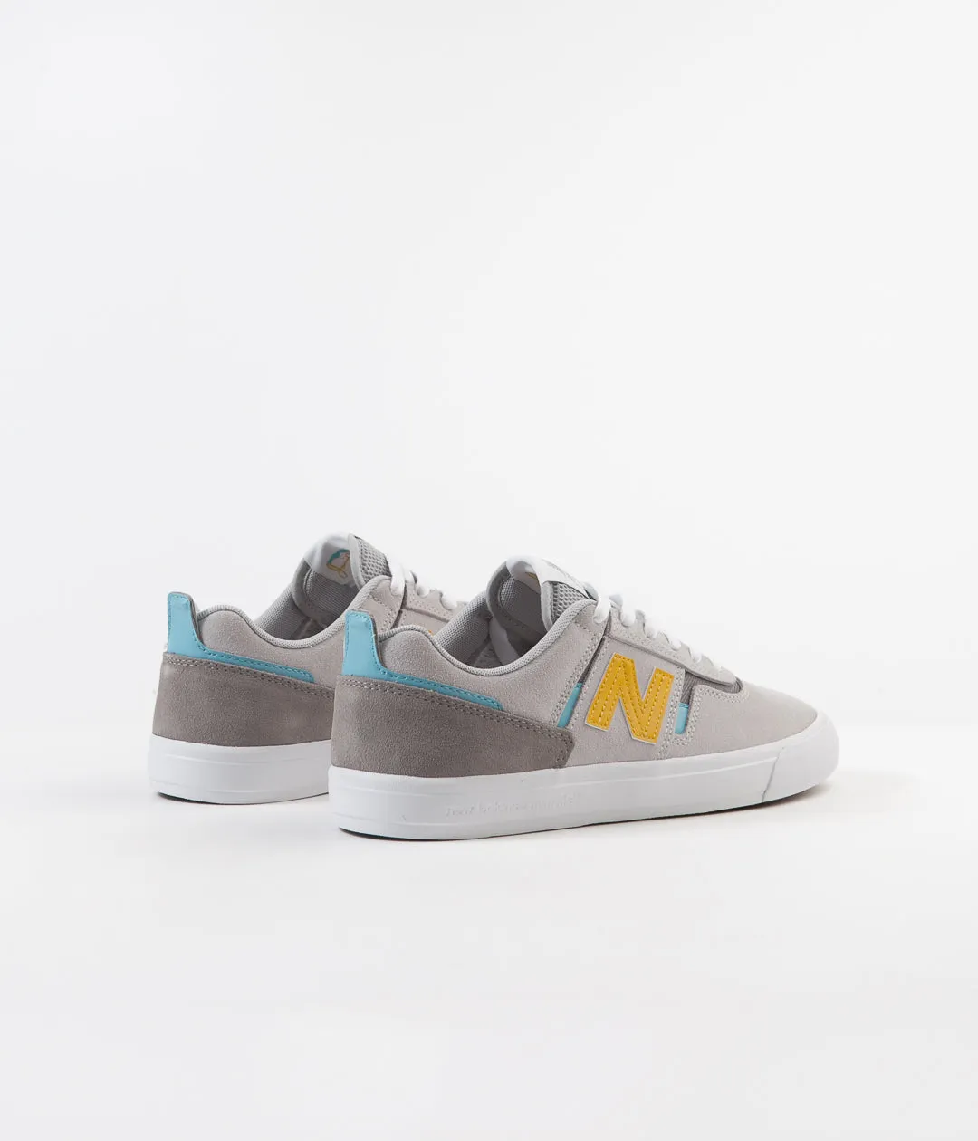 New Balance Numeric 306 Jamie Foy Shoes - Grey / Yellow
